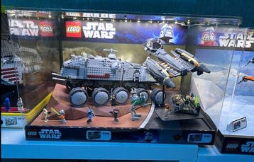 Lego Winkel display - Star Wars - 8098 Clone Turbo Tank, Nieuw