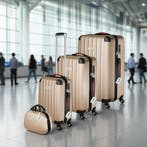 Kofferset met harde schaal Cleo 4-delig. met bagageweger - c, Verzenden, Nieuw