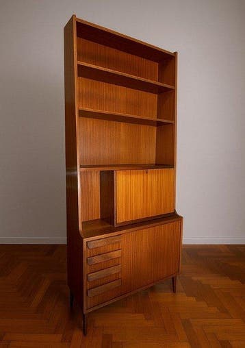 Barovero Turin - Boekenkast - Hout, Antiek en Kunst
