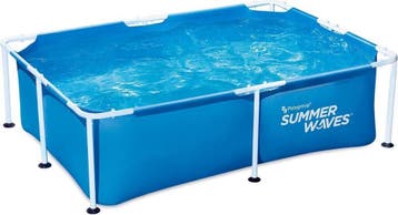 Summer Waves Zwembad Small 260x160x66 cm van €90 voor €49, Tuin en Terras, Zwembaden, Minder dan 80 cm, Nieuw, Ophalen of Verzenden
