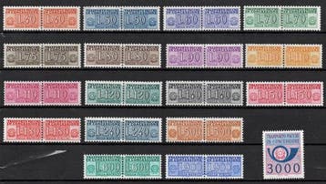 Italiaanse Republiek 1955/1981 - Pakketten in consignatie, Gestempeld