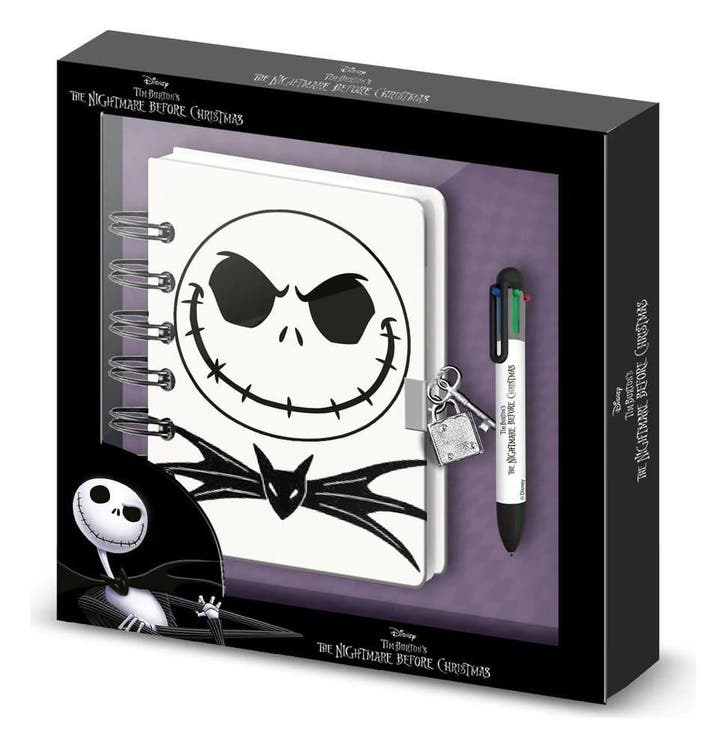 Nightmare before Christmas Notebook with Pen Gift Set Jack, Verzamelen, Film en Tv, Nieuw, Ophalen of Verzenden