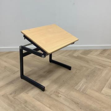 verstelbare schooltafel / tekentafel  (bxd) 69,5x49,5 cm,, Ophalen of Verzenden, Gebruikt