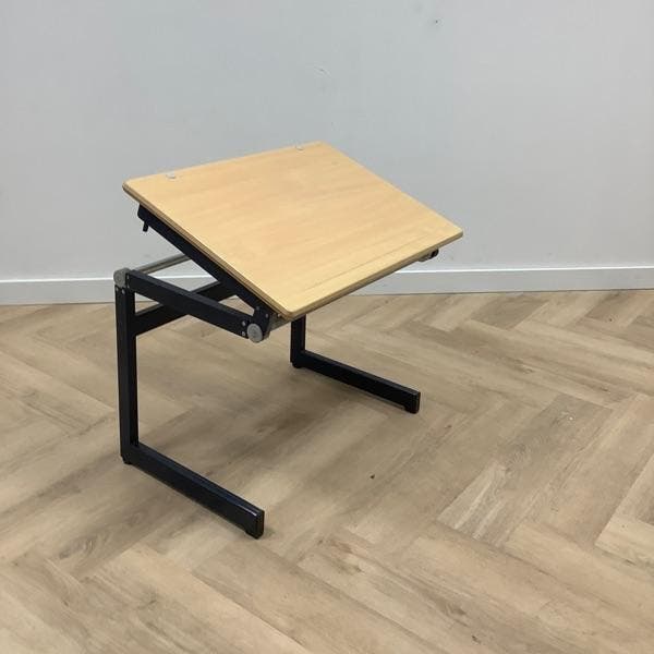 verstelbare schooltafel / tekentafel  (bxd) 69,5x49,5 cm,, Huis en Inrichting, Tafelonderdelen, Gebruikt, Ophalen of Verzenden