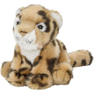 Nature Planet luipaard knuffel - pluche - 15 cm - wilde, Verzenden, Nieuw