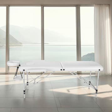 Massagetafel-set met 2 zones, Verzenden, Nieuw
