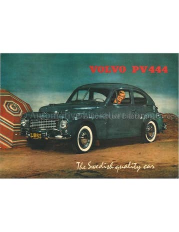 1956 VOLVO PV 444 LEAFLET ENGELS (USA), Nieuw, Volvo, Author