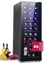Wijnkoelkast 30 Flessen – 78L, Stil, Instelbaar & Compact, Verzenden, Nieuw