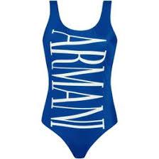 Emporio Armani Badpak Maat M - Kleur blauw (Dameskleding), Verzenden