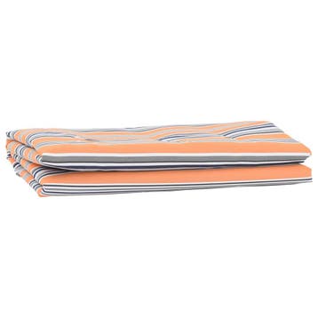 vidaXL Vervangingsdoek voor zonnescherm Blauw en Oranje 1000, Verzenden, Nieuw
