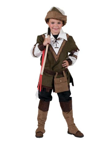 Robin Hood Kostuum Kind Donkergroen, Ophalen of Verzenden, Nieuw