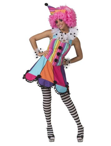 Clownsjurk Regenboog, Kleding | Dames, Ophalen of Verzenden, Nieuw