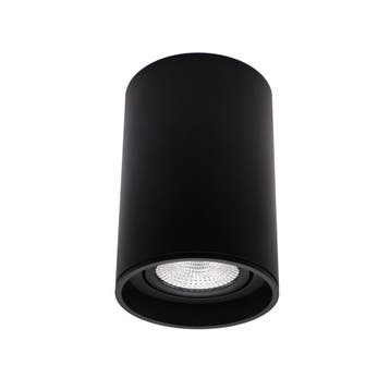 Ledisons Opbouwspot Lenta zwart, Huis en Inrichting, Lampen | Spots, Ophalen of Verzenden, Nieuw