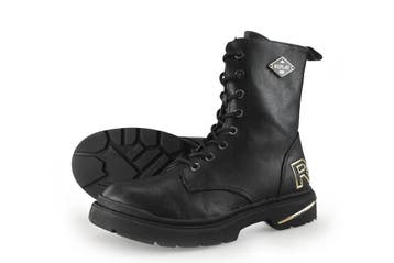 Replay Veterboots Meisjes in maat 35 Zwart, Jongen of Meisje, Schoenen, Zo goed als nieuw, Verzenden