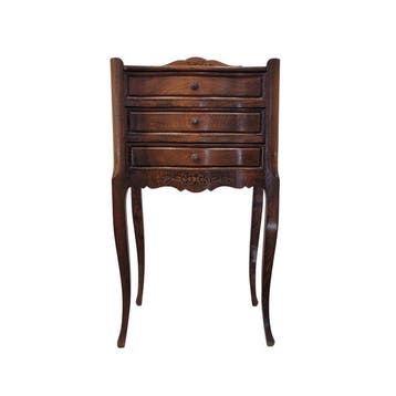 Commode - Eik, Hout - stijl Lodewijk XV, Frankrijk