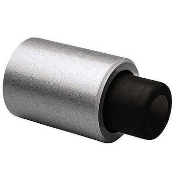 Deurstopper wandmodel geveerde stootbuffer Robusto zilver, Doe-het-zelf en Verbouw, Deuren en Horren, Verzenden, Nieuw