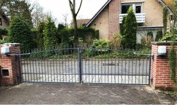 Knikarm Hekaandrijving / Poortopener incl. 2x HZ Hekopener, Tuin en Terras, Ophalen of Verzenden, Nieuw, Aluminium