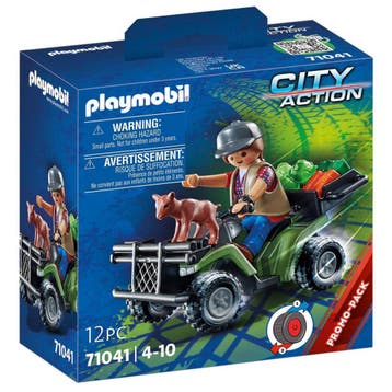 Playmobil City Farm quad - boerderi van €12,99 voor €9,09, Ophalen of Verzenden, Nieuw
