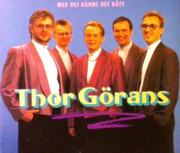 cd single - Thor GÃ¶rans - Med Dej KÃ¤nns Det RÃ¤tt, Verzenden, Zo goed als nieuw, Pop