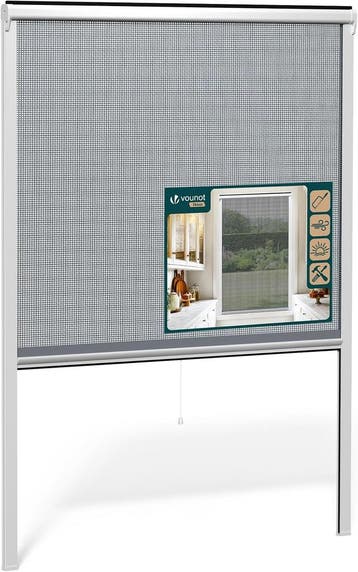 Witte Rolhor 130x160cm - Retourkans met 38% korting, Kunststof, 120 cm of meer, Overige typen, Minder dan 200 cm