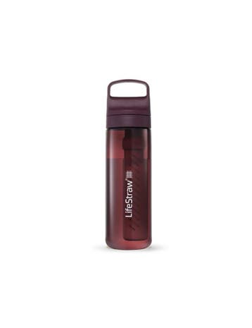 LifeStraw waterfilterfles Go 2.0 Merlot Me Away Red 650 m..., Verzenden, Nieuw