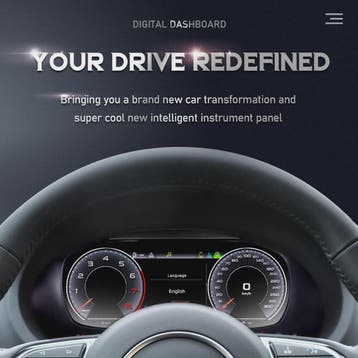Digitale Cockpit Instrumentenpaneel LCD voor Audi A3 8P (200, Verzenden, Nieuw