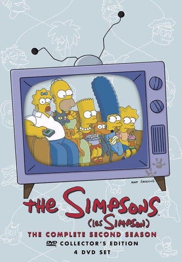 dvd film box - The Simpsons - Seizoen 2 - The Simpsons -..., Verzenden, Zo goed als nieuw