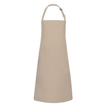 GGM Gastro | KARLOWSKY | Slabbenschort Basic - Zand |, Verzenden, Nieuw, Overige kleuren, Schort
