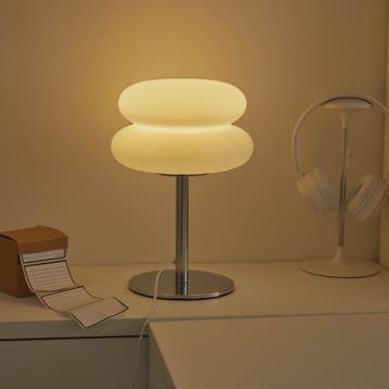 Nordic Mushroom Tafellamp - Bauhaus Design met 9-Niveaus Dim, Verzenden, Nieuw