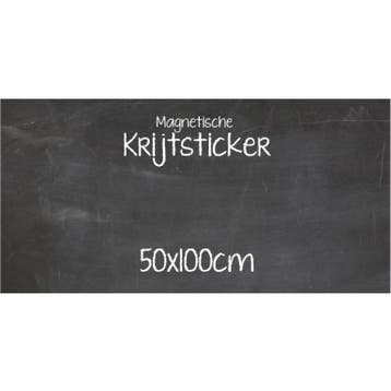 Krijtsticker Magnetisch 50x100cm, Huis en Inrichting, Ophalen of Verzenden, Nieuw
