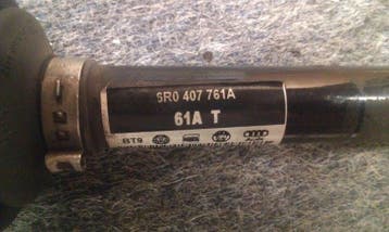 Aandrijfas Links POLO cfw 6R0407761A 1.2 1.6 TDI 5 bak g..., Nieuw