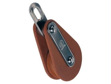 HYE blok 1 poelie met oog 8x30 mm, Ophalen of Verzenden, Nieuw, Zeilboot of Motorboot