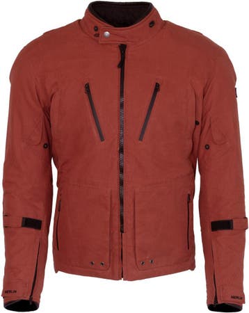 Merlin Exile D3O Explorer Ocher Textiele Motorjas, Motoren, Kleding | Motorkleding, Nieuw met kaartje, Jas | textiel, Merlin, Heren