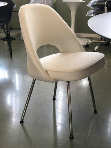 4x Saarinen stoel model Model 72 - wit, Verzenden, Nieuw