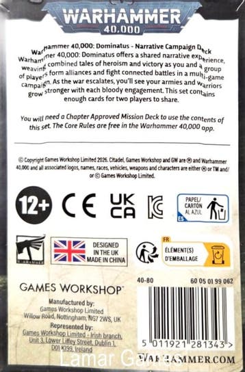 Warhammer 40k Dominatus Armageddon (Warhammer 40.000 nieuw), Ophalen of Verzenden, Nieuw