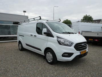 Ford Transit Custom 2.0 TDCI 130PK L2 AC-CAM-NAV-Imperial-in, Stof, Gebruikt, Euro 6, Overige brandstoffen