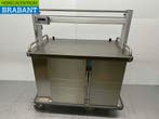 RVS Burlodge Cateringwagen verwarmd en gekoeld 8 x 1/1 GN, Ophalen of Verzenden, Gebruikt