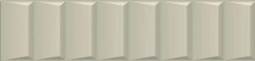 Wandtegel Cifre Volume Ladder Relieve Lichtgrijs Mat 6x25, Nieuw, 20 tot 40 cm, 10 m² of meer, Wandtegels