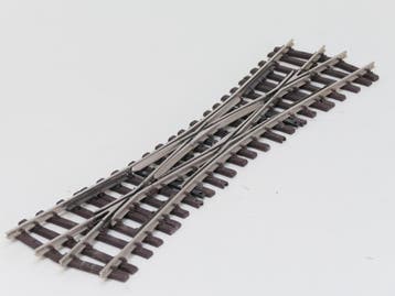 THIEL 2001 Doppelkreuzweiche 15° Nickel, Buiten gebruikt, Ophalen of Verzenden, Gebruikt, Rails, Analoog