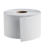 45x90mm - Witte Kartonnen Labels op Rol / Hangetiketten