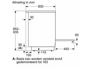 Bosch HKA004020U - Vrijstaand Fornuis - Keramische Kookplaat, Verzenden, Zo goed als nieuw
