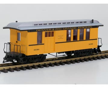 LGB 3081 Baggage & Express car No 3081 Denver & Rio Grand..., Hobby en Vrije tijd, Gebruikt, Overige typen, Ophalen of Verzenden