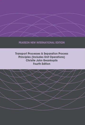 Transport Processes and Separation Process Principles, Boeken, Verzenden, Gelezen, Geankoplis Christie