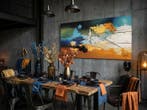 Monika Spiewak - Abstract - Oil Painting Stretched On The
