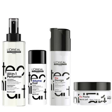 LOréal Professionnel TecniArt Modern Quiff Set -, Ophalen of Verzenden, Nieuw, Gel, Wax, Haarlak of Mousse