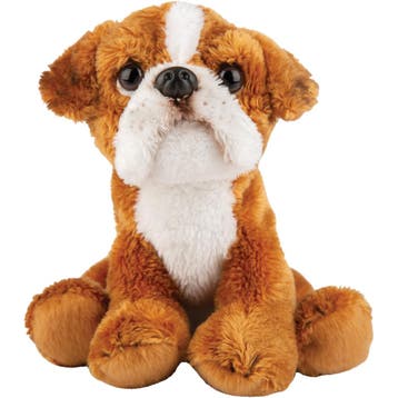 Suki Gifts Boxer hond knuffel - pluche - 13 cm - hond, Verzenden, Nieuw