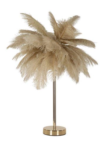 TAFELLAMP PALM CAMMELLO CM Ø 55X60, Ophalen of Verzenden, Nieuw