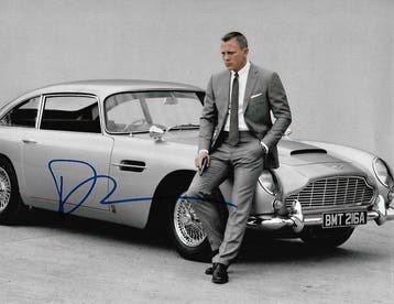 Daniel Craig - Autographed Photo Skyfall James Bond 007, Nieuw