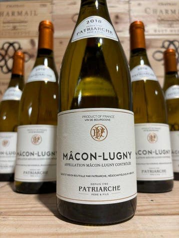 2018 Patriarche Père et fils - Macon Lugny - 6 Flessen (0.75, Nieuw