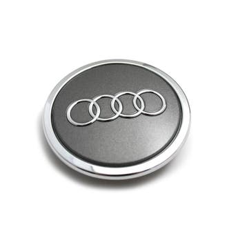 Originele Audi naafkap - grijs-metallic, Ophalen of Verzenden, Nieuw